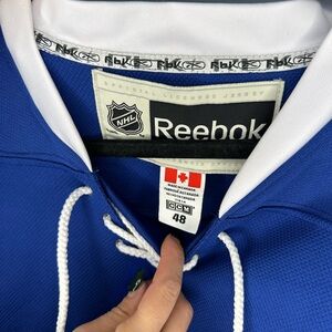 Reebok - Toronto Maple Leafs Royal Blue Lace-Up Hockey Jersey - TML
